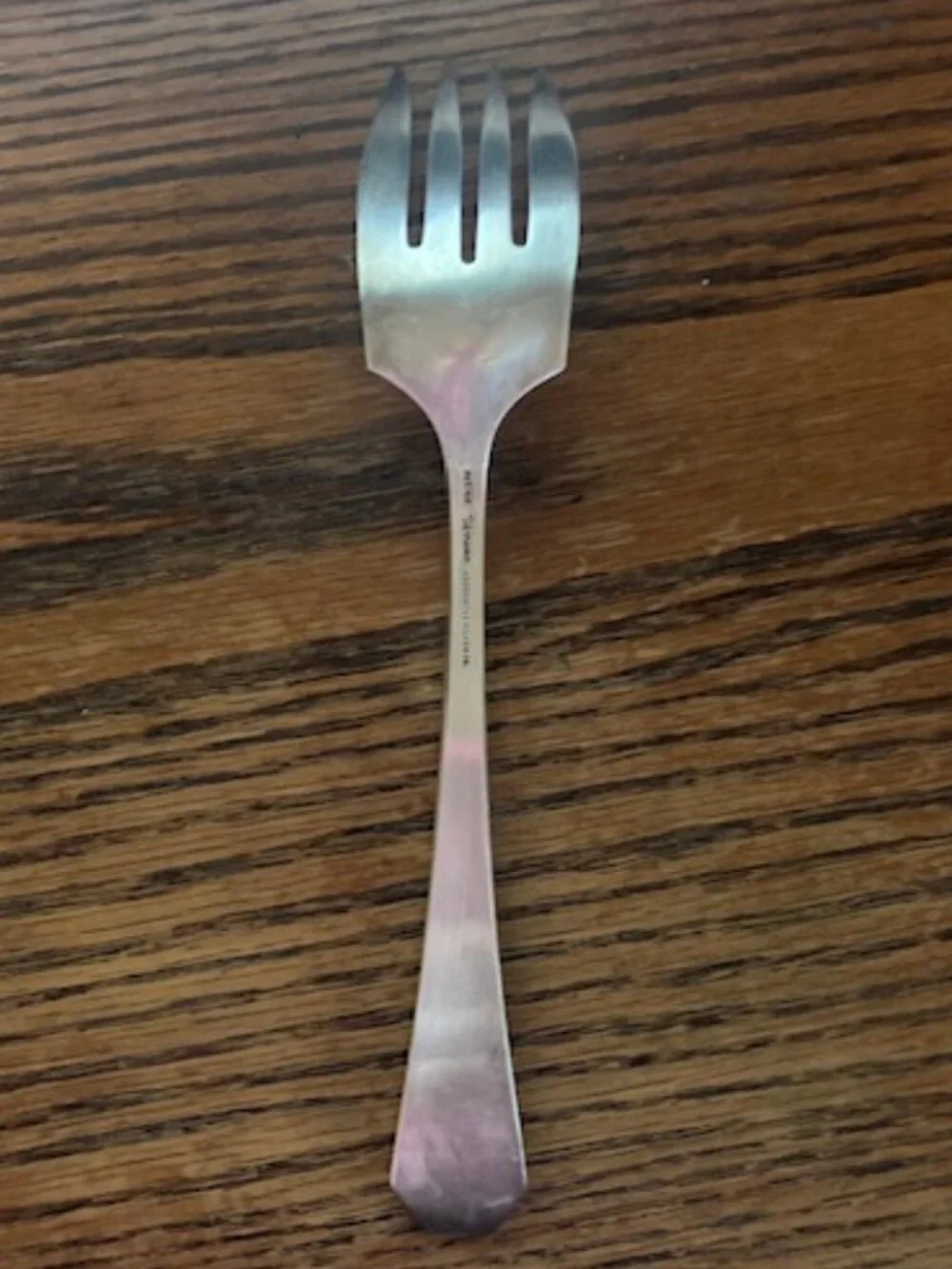 Vintage Silverplated Serving Fork